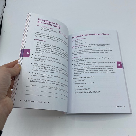 Crystal Schwanke The Couple's Activity Book Strengthen Your Relationship - Picture 6 of 9